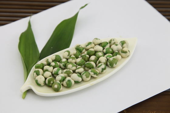 Món ăn nhẹ đậu xanh chiên tẩm hương vị wasabi thuần chay được chứng nhận BEC