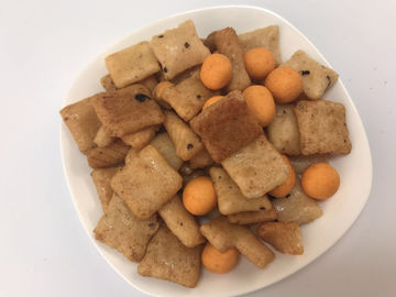 Chilli Flavor Healthy Snack Mix Rice Crackers Tráng đậu phộng trộn RCM5A Snack thực phẩm