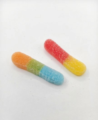 Thức ăn ngon Caterpillar Soft Candy 20g*20pcs Chiếc gói Size Healthy Gummy Bear Fruit Snacks Cho trẻ em ăn nhẹ