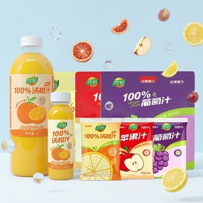 Nước ép quýt Wogan 100% với hương cam quýt tươi sáng, độ axit cân bằng ngọt ngào và giàu vitamin C
