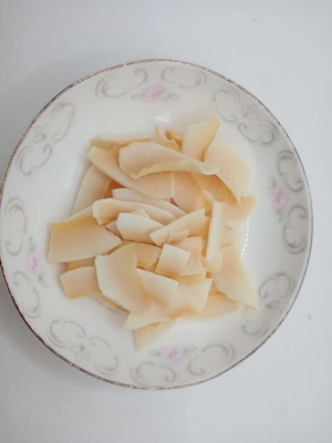 Vỏ dừa ban đầu