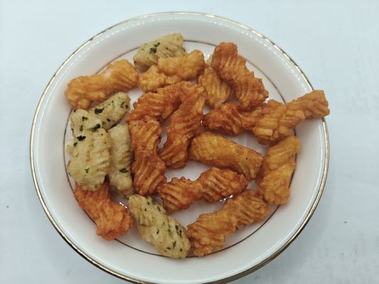 Bánh giòn cơm hỗn hợp với tảo biển, nước sốt đậu nành hương vị hợp nhất đồ ăn nhẹ truyền thống Trung Quốc