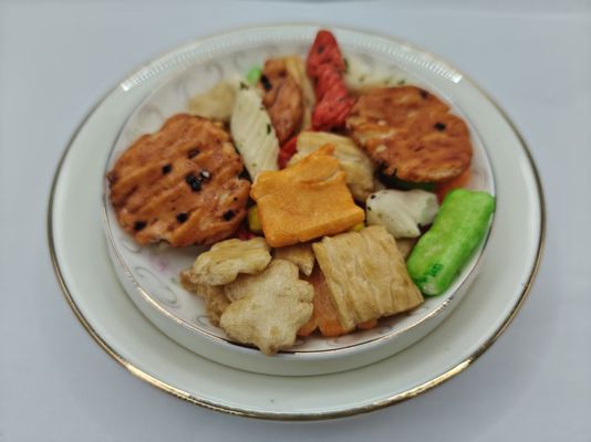 Bánh gạo hỗn hợp hương vị tùy chỉnh gốc đóng gói số lượng lớn với thành phần dầu