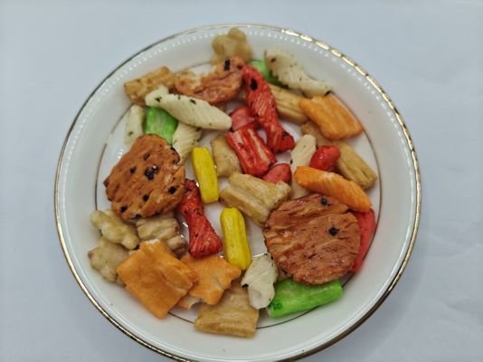 Bánh gạo hỗn hợp hương vị tùy chỉnh gốc đóng gói số lượng lớn với thành phần dầu