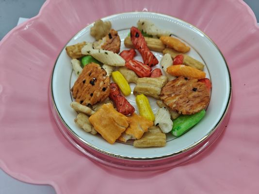 Bánh gạo hỗn hợp hương vị tùy chỉnh gốc đóng gói số lượng lớn với thành phần dầu