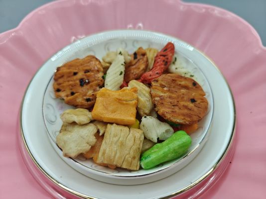 Bánh gạo hỗn hợp hương vị tùy chỉnh gốc đóng gói số lượng lớn với thành phần dầu