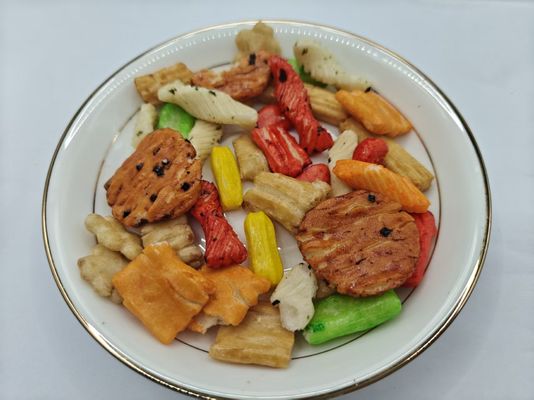 Bánh gạo hỗn hợp hương vị tùy chỉnh gốc đóng gói số lượng lớn với thành phần dầu