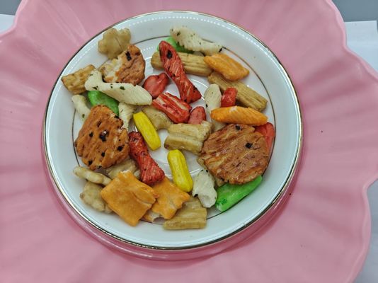 Bánh gạo hỗn hợp hương vị tùy chỉnh gốc đóng gói số lượng lớn với thành phần dầu