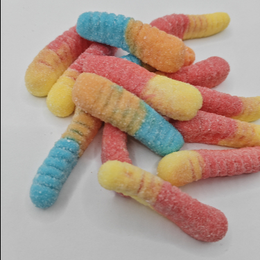 Thức ăn ngon Caterpillar Soft Candy 20g*20pcs Chiếc gói Size Healthy Gummy Bear Fruit Snacks Cho trẻ em ăn nhẹ