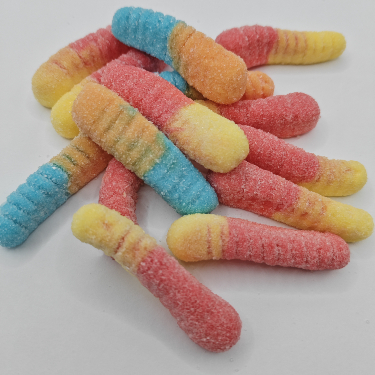Thức ăn ngon Caterpillar Soft Candy 20g*20pcs Chiếc gói Size Healthy Gummy Bear Fruit Snacks Cho trẻ em ăn nhẹ