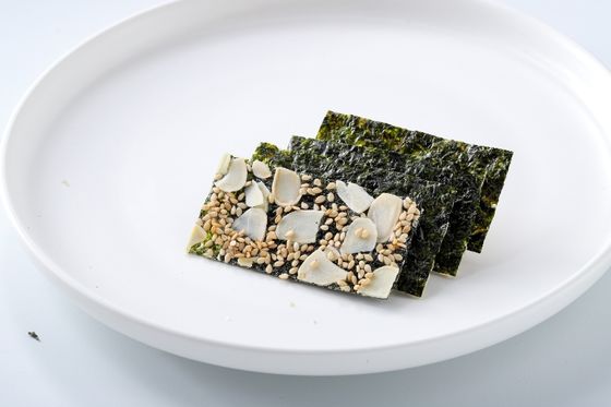 Bánh nướng bột biển 4 hương vị kết hợp đồ ăn nhẹ ngon Vegan Không chứa gluten Các chất dinh dưỡng của đại dương