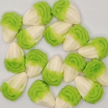 Kẹo dẻo hình vui nhộn, lát cắt nhiều màu sắc và hình dạng sáng tạo