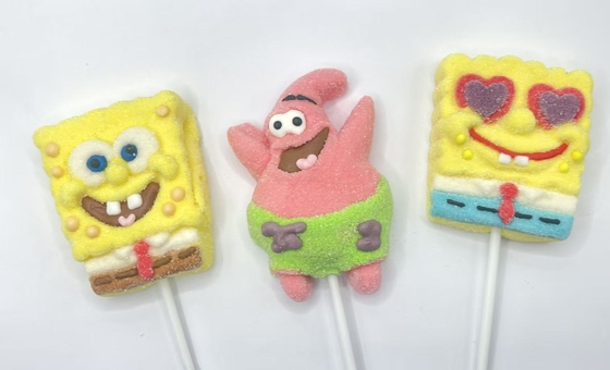 SpongeBob&#39;s Bikini Bottom Sea-Squeeze Chewy Delight Gummies: Tổ hợp