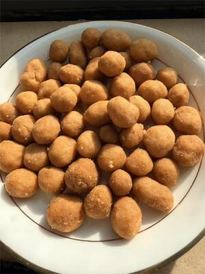 Đậu phộng rang muối bọc giòn ăn vặt đóng gói sỉ số lượng lớn, đậu nành, bánh quy đậu phộng