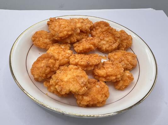 Bánh gạo tròn vị Ớt/BBQ OEM - Đồ ăn vặt giòn với hạn sử dụng 12 tháng