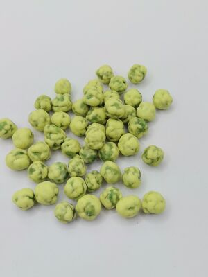 Wasabi Green Peas Soya Bean Snacks với thời gian sử dụng lâu, được chứng nhận HACCP/BRC/KOSHER/HALAL và được nướng nhẹ