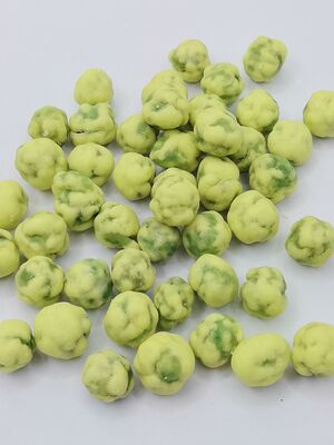 Wasabi Green Peas Soya Bean Snacks với thời gian sử dụng lâu, được chứng nhận HACCP/BRC/KOSHER/HALAL và được nướng nhẹ