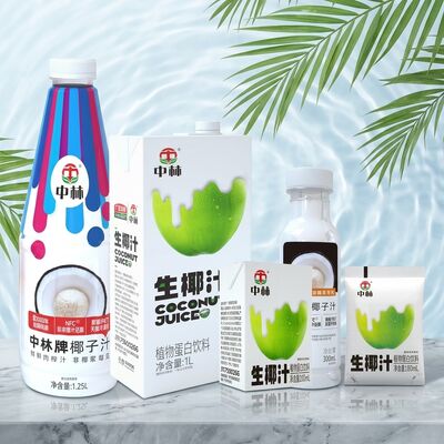 Nước ép dừa tự nhiên không có chất phụ gia nhân tạo trong bao bì linh hoạt - Được chứng nhận HACCP/BRC/KOSHER/HALAL