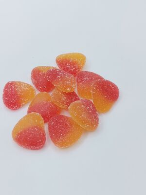 Kẹo dẻo trái cây hình trái tim - Đồ ăn nhẹ đậu nành mềm và dai chua ngọt cho các bữa tiệc và quà tặng