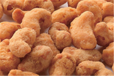 BBQ rang Hạt điều Đồ ăn nhẹ Vitamin khác nhau Kết cấu cứng tốt cho thị lực