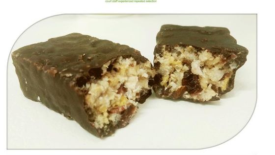 Thanh năng lượng protein lành mạnh, không có sắc tố Chocolate Protein Bars Hương vị ngọt ngào