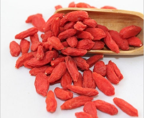 Loại A Goji Berry Đồ Ăn Nhẹ Trái Cây Khô Hương Vị Trái Cây 0.3-0.5% Axit Citric