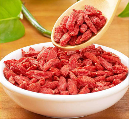 Dinh dưỡng đầy đủ Không đường thêm trái cây sấy khô Wolfberries khô Vitamin chứa