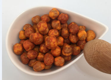 Snack chiên giòn tráng Sriracha hương vị đậu xanh khô rang với chứng nhận Halal / Haccp / Brc