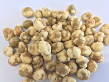 Halal / Haccp Wasabi nướng khô / BBQ / Hương vị cay Peas Green Peas Snack Đồ ăn từ hạt nướng giòn và giòn tự nhiên