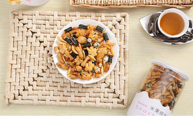 Nước tương đậu nành bao gồm gạo hỗn hợp Craker tráng đậu phộng đồ ăn nhẹ thêm