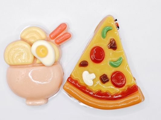Kẹo dẻo hình pizza ramen Nhật Bản Vui nhộn Bento Kẹo ăn vặt cho trẻ em không chứa gelatin thuần chay