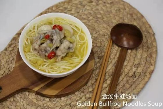 HALAL Quick Cooking Bullfrog Soup mì bột mì