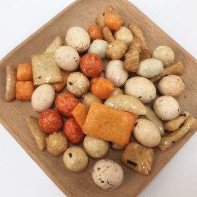 Cơm chiên giòn tốt cho sức khỏe Cracker Trail Mix với đậu phộng Hương vị tốt Đồ ăn vặt chiên giòn phổ biến