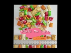 BBQ / pho mát / hương vị cay giòn nhiều hình dạng bánh quy gạo BRC HACCP