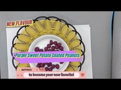 Đậu phộng ngọt màu tím giòn