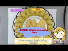 Bánh gạo giòn với nướng nướng cho những người yêu thích đồ ăn nhẹ ngon